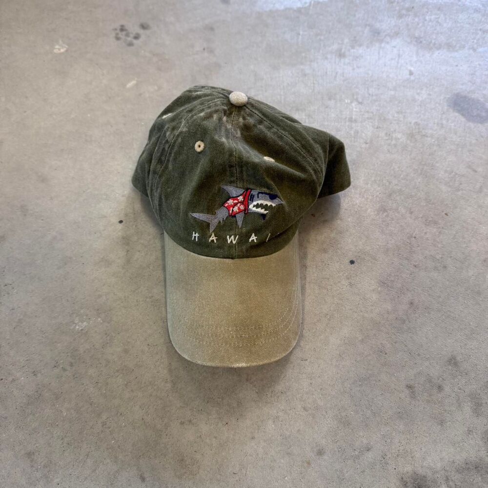 Unbranded Men's Green and Khaki Hat